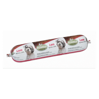100% Lam worst 400gr per stuk
