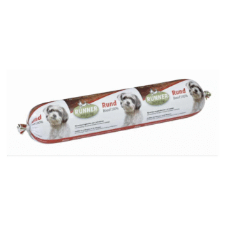 100% Rund worst 400gr per stuk