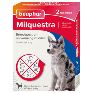 Ontwormen puppy / kleine hond 2tabl ACTIE