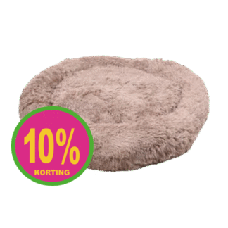 Donut Mand -   Lichtbruin 50x50x18cm