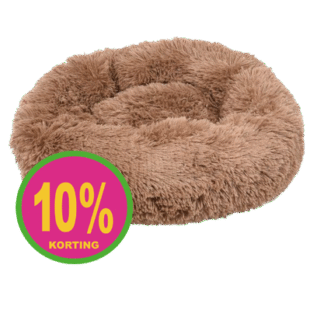 Donut Mand - Mokka 50x50x18cm