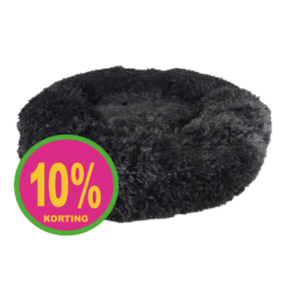 Donut Mand - Zwart 50x50x18cm