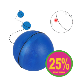 Kattenspeeltje - bewegende bal met lichtpuntje