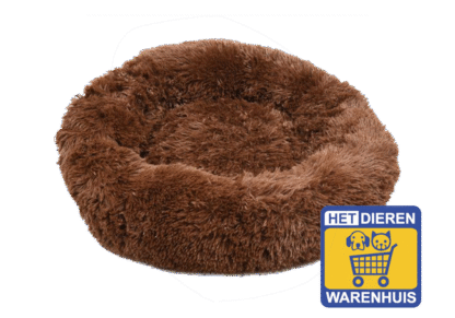 Donut Mand -   Bruin 50x50x18cm