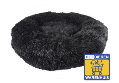 Donut Mand -   Zwart 50x50x18cm