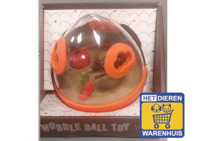 Wobble Ball - Puppy Treat Spinner (oranje)