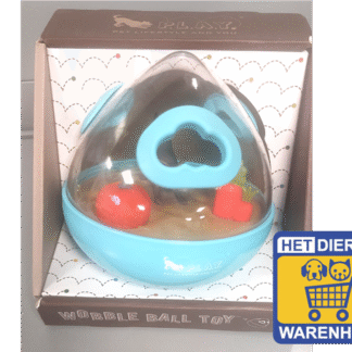 Wobble Ball - Puppy Treat Spinner (blauw)