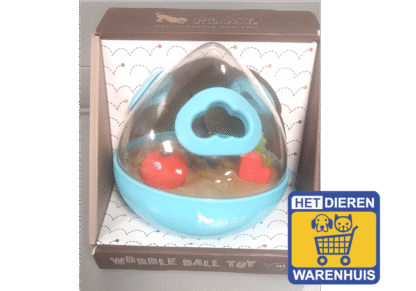 Wobble Ball - Puppy Treat Spinner (blauw)