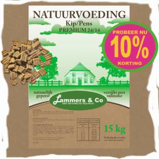 Kip/Pens geperste brok 15kg - Lammers&Co