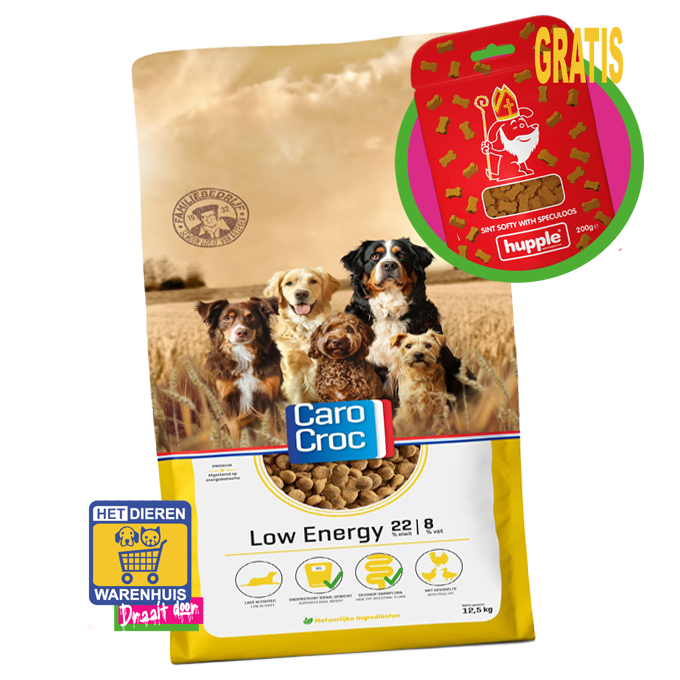 CaroCroc Low Energy - 12,5 kg met GRATIS Sinterklaascadeau