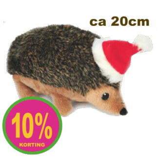 Pluche Egeltje - Kerstspeeltje