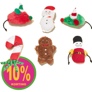 Kerst Kattenspeeltje - Santa's Mini's