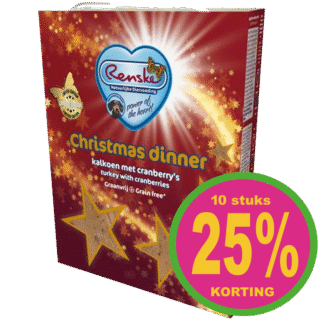 10x Renkse Kerst Stoommaaltijd - Kalkoen (per doos)