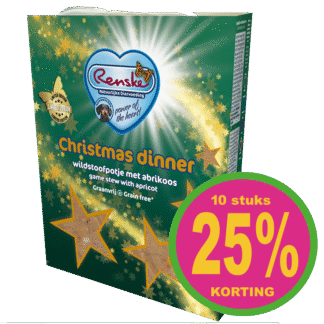 10x Renske Kerst Stoommaaltijd - Wildpotje (per doos)