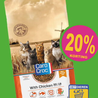 CaroCroc Kat - Chicken - 2kg ACTIE