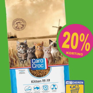CaroCroc Kat - Kitten 2kg ACTIE
