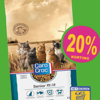 CaroCroc Kat - Senior 2kg ACTIE