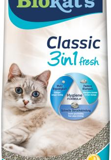 Biokat's Classic 3in1 fresh cotton blossom 10ltr (ca 10kg)