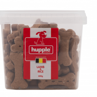 Hupple Dog lamb&rice 400gr