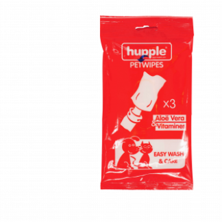 Hupple Dog pet wipes 3st