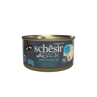 Schesir After Dark kat blik pat? kip&kwartelei 12x 80gram