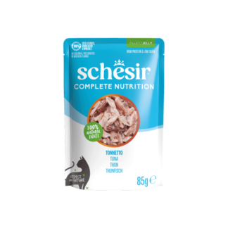 Schesir Complete&Balanced kat pouch gelei tonijn 12x 85gram