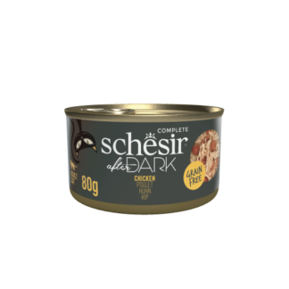 Schesir After Dark kat blik bouillon kip 12x 80gram