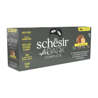 Schesir After Dark kat blik variety pack bouillon 12x80gr