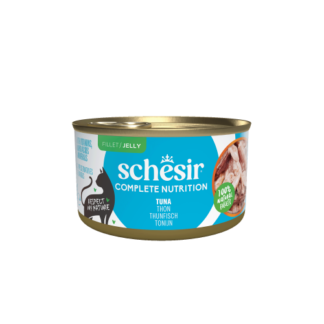 Schesir Complete&Balanced kat blik gelei tonijn 12x 85gram
