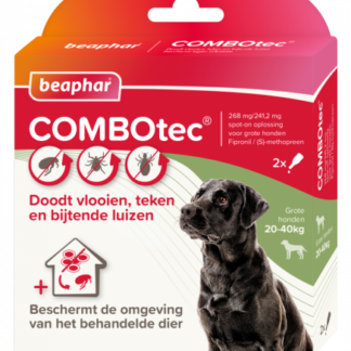Beaphar COMBOtec parasietbehand hond 20-40kg 2pip
