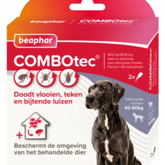 Beaphar COMBOtec parasietbehand hond 40-60kg 2pip
