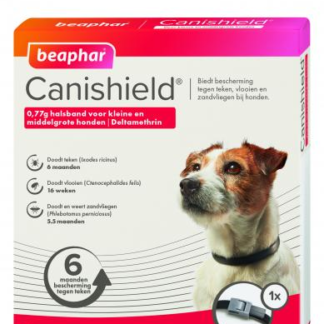 Beaphar Canishield parasietbeh hond klein/middel 1st