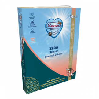 Renske vers hond adult graanvrij zalm 10x 395gr