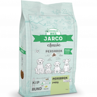 Jarco dog classic persbrok puppy 2-100kg kip/rund 4kg