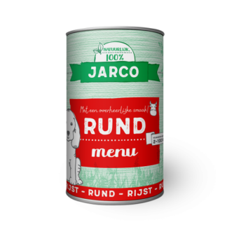 Jarco dog blik rund 400gr