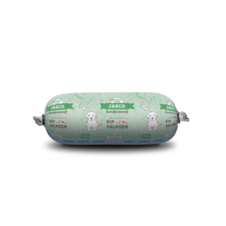 Jarco dog worst medium 11-25kg kip/kalkoen 450gr