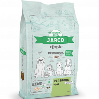 Jarco dog classic persbrok adult 2-100kg eend 15kg