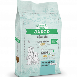 Jarco dog classic persbrok 2-100kg lam/rijst 12,5kg
