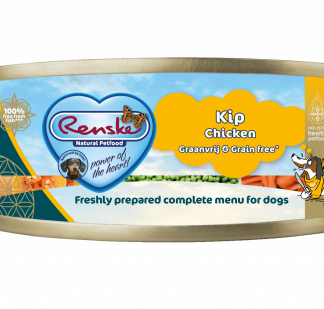 Renske vers vlees maaltijd hond kip graanvrij 24x 95gr