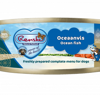 Renske vers vlees maaltijd hond oceaanvis 24x 95gr