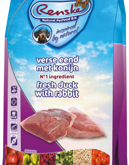 Renske Super Premium droog hond adult eend&konijn 6,5kg