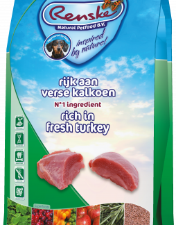 Renske Super Premium droog hond senior kalkoen graanvrij 6,5kg
