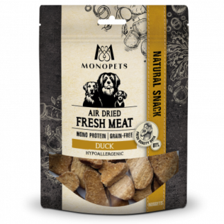 Monopets air dried snacks nuggets duck 100gr