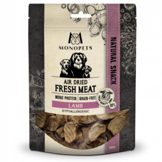 Monopets air dried snacks pops lamb 100gr