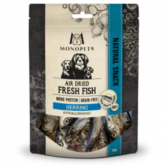 Monopets Fresh Fish air dried snacks herring fish 70gr